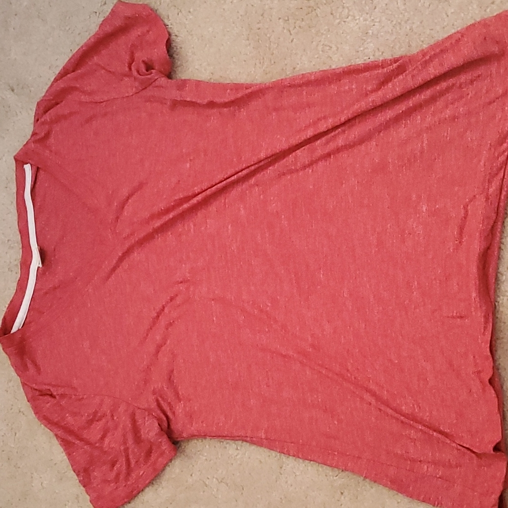 Homage Red tee shirt red size med